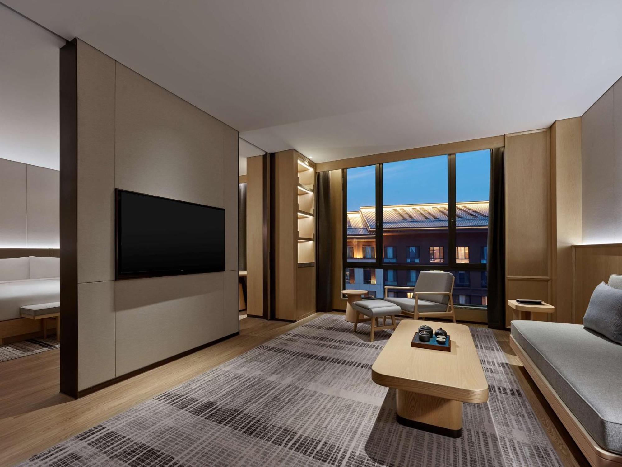 Отель Doubletree By Hilton Beijing Badaling Yanqing Экстерьер фото